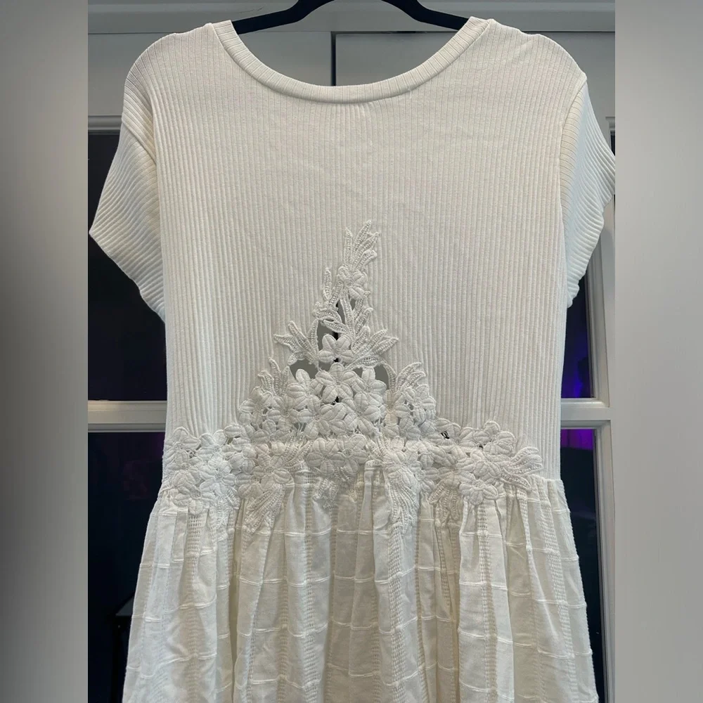 Free People Serenity Maxi Dress in White NWOT - Picture 4 of 6